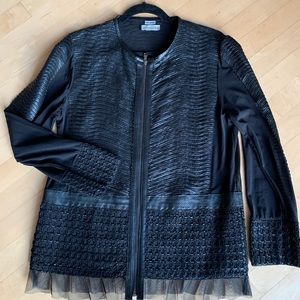 COPY - Kushi real leather jacket Medium--excellent condition